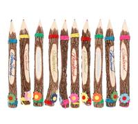 Sosoport Matite Colorate Tailandesi in Legno Set da 10 Pezzi, Matite Piccole per Schizzi e Disegno, Forniture per Feste e Ufficio, Resistenti e Leggere, per Artisti e Studenti