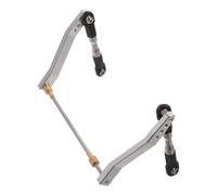 Sosoport Metallo Kit Barra Stabilizzatrice 1/10 per Crawler Rc | Supporto Laterale per Terreni Ripidi, Riduce il Rollio, Migliora la Trazione, Colore Argento, Fuoristrada