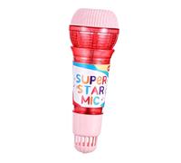 Sosoport Microfono eco microfono per 1-3 eco i fanno eco giocattoli logopei puntello giocattoli per piccoli di logopedia microfono plastica