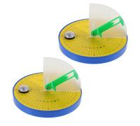 Sosoport Misuratore Dell'altezza del Sole 2 Pezzi Strumento Scientifico Didattico in Plastica Ausili lo Studio della Geografia per Scuola Elementare e Laboratorio Stile Stile Casuale