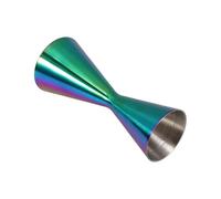 Sosoport Misurino Cocktail Graduato Inossidabile con Finitura Colorata e Utensile per Bar e Casa Accessorio Essenziale per Bartender e Amanti Dei Cocktail