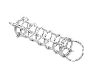 Sosoport Molla di Ormeggio per Barca in Acciaio Inox, Argento | Assorbimento Urti e Carichi Dinamici, per Bitte D'ormeggio e Yacht Pontone, Resistente alla Fatica