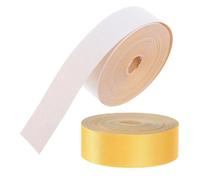 Sosoport Nastro Autoadesivo per Bordare Paralume 2 Pezzi da 6 M Strisce Coprilampada Colore Beige Opaco e Oro Lucido Accessori Fai da Te per Decorazioni Paralumi e Rinnovo Casa