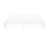 Sosoport Organizer per Fiale in Plastica Trasparente con Scomparti da Contenitore Componibile per Microtubi e Olio Essenziale Custodia Resistente per Laboratorio Compatibile con Congelatori