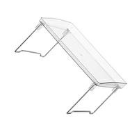 Sosoport Organizer Portaspezie Pieghevole da Banco per Cucina Mensola per Barattoli e Vasetti Supporto Multifunzione per Condimenti e Utensili Design Compatto e Arrotondati per Mantenere