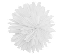 Sosoport Paralume a Fiore di Carta Bianco 35 CM per Lampada da Soffitto Paralume Creativo Multifunzionale per Casa Accessorio Decorativo per Luce Soffusa in Soggiorno e Camera da Letto