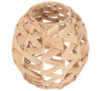 Sosoport Paralume Intrecciato in Coprilampada a Sospensione Rustico Paralume Decorativo per Lampada da Soffitto per Arredamento Casa Caffetteria e Ristorante