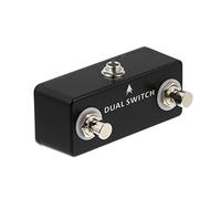 Sosoport Per Chitarra Commutatore Doppio Piede Per Chitarra Parte Strumento Musicale in Metallo Leggero e Robusto