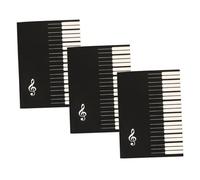 Sosoport Per Manoscritto Da 3 Pezzi Per Esercizi Musicali Notazione Musicale e Composizione Per Principianti Chitarra e Pianoforte Copertina Ispiratrice e Pagine Strappabili