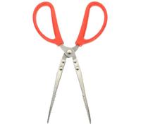 Sosoport Pinza in Acciaio Inossidabile per Pesca e Pulizia Granchi Aragoste e Anguille Strumento Ergonomico Antiscivolo per Esterni Morsetto Metallico Serrato per Cattura Sicura e Duratura