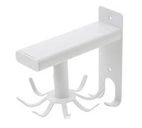 Sosoport Portautensili Girevole in Alluminio Ganci da Parete per Cucina e Bagno Organizer per Utensili Asciugamani e Borse Montaggio Muro Facile e Resistente