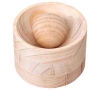 Sosoport Pressa Manuale in Legno per Ravioli e Empanadas Grana Naturale, Utensile per Pressare Uniformemente Sfoglie di Pasta, per Cucina Domestica