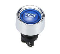 Sosoport Pulsante Avviamento Motore per Auto con LED Blu Interruttore Accensione Facile Installazione Resistente e Affidabile per Auto Modificate