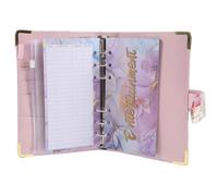 Sosoport Raccoglitore di Budget Buste per Contanti in Stile Marmo Taccuino Portatile per Gestione Finanziaria Cerniera Quaderno di Budget Multifunzione per Risparmio e Organizzazione