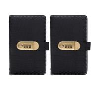 Sosoport Raccoglitore di Risparmio con Buste e Serratura a Combinazione, Libretto Budget con 100 Scomparti in Pp Resistente, Agenda Sottile e Portatile per Sfide di Risparmio e