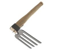 Sosoport Rastrello da Giardino Piccolo con Manico in Legno Attrezzo per Zappare e Diserbare Pratico e Leggero per Orto e Giardinaggio Outdoor