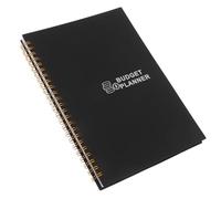 Sosoport Registro Entrate e Uscite Mensile con Copertina in PP Nero Taccuino per Monitoraggio del Budget Familiare e Personale Strumento Portatile per la Gestione delle Spese e Bollette