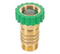 Sosoport Regolatore di Pressione Dell’Acqua per Camper 3/4" in Ottone Collegamento Rapido Valvola Regolatrice per Tubi Flessibili Adattatore per Rubinetto Cucina Protezione Anti-Colpo