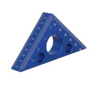 Sosoport Righello Triangolare Per Lavorazione Del Legno Squadra Da Carpentiere Squadra Triangolare Per Carpentiere Righello Per Intelaiatura Per Mitra