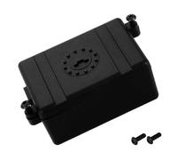 Sosoport Scatola del Ricevitore di Simulazione Mini Gel Extra Ricci Custodia Antipolvere del Ricevitore Piano Porta Piastra in Silicone Ricevitore Gancio paraurti Camper plastica Nero