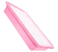Sosoport Scatola di Gatta Piastra di Piantine Kit Trattare Catnip Crescente Gatto Soilless Cats Grass Growing Pot Comoda Fioriera per Gatta Plastica Rosa