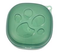 Sosoport scatola di immagazzinaggio del ciuccio custodia portaciuccio in silicone caso del ciuccio bavaglini portaciuccio custodia per ciucci custodia porta ciuccio porta pp Verde
