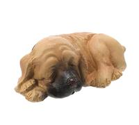 Sosoport Scatola Portachiavi Camuffata Forma Di Cagnolino Per Esterni Decorativa e Realistica Nascondi Chiavi e Piccoli Oggetti Naturale Per Giardino e Casa