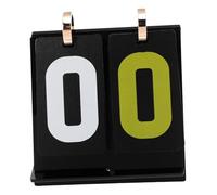 Sosoport Scoreboard Manuale Portatile Cifre Contatore Punteggio da Tavolo con Numeri Grandi per Giochi di Carte e Competizioni Sportive