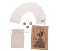 Sosoport Set Carte i Ching da 64 e Auto- Monete Cinesi per Guida Completa per Collezionisti e Appassionati Shui