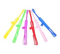 Sosoport Set da 6 Segnalibri in Silicone Colorati per Libri, Clip Elastiche Portatili Divertenti e Pratiche, Forniture la Marcatura della Lettura e Decorazioni per Ufficio e Casa