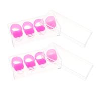 Sosoport Set Di 8 Dita in Silicone Per Tamburo Per Dita Per Tamburo A Lingua Dacciaio E Altri Strumenti A Percussione