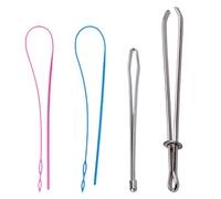 Sosoport Set e Comodo 4 Pezzi in e Lega Cordoncino per Sostituzione Cordoni per Coulisse in Pantaloncini e Progetti Cucito DIY