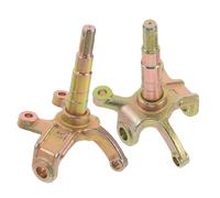 Sosoport Set Fuso a Snodo Anteriore Sinistro e Destro per Sterzo Atv e Quad, Perno del Fuso a Snodo di Ricambio per Kart e Buggy, Gruppo Sterzo Anteriore Resistente per Guida Fuoristrada