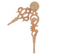 Sosoport Set Lancette in Legno per Orologio a cucù, Kit di Ricambio per Lancette Ore e Minuti, Accessori per Meccanismi di Orologi da Parete, per Riparazioni Fai-da-Te in Casa e Ufficio