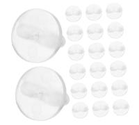 Sosoport Spille Posteriori Farfalla in Pvc Trasparente Set da 100 Pezzi Perno di Bloccaggio Posteriore per Gioielli Fai da Te, Accessori per Spille da Bavero, Distintivi e Cappelli,