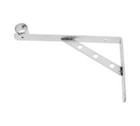 Sosoport Staffa per Asta Appendiabiti in Acciaio Inox 304 Resistente, Supporto Triangolare per Montaggio Laterale a Parete, Organizzatore per Armadio Salvaspazio e Asciugatura Efficiente