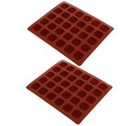 Sosoport Stampi in Silicone per Cioccolatini e Ghiaccio a Forma di Lettere Alfabetiche, 2 Pezzi Riutilizzabili ed Ecologici, per Cucina e Dolci Fatti in Casa
