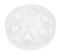 Sosoport Stampo Cubetti Ghiaccio Silicone Forma Dado Cavità Riutilizzabile per Whisky Cocktail e Dolci Design Divertente per Appassionati Giochi da Tavolo