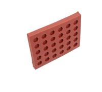 Sosoport Stampo in Silicone Resistente e Riutilizzabile per Mattoni Esagonali Miniatura per Creazioni di Architetture in Miniatura e Paesaggi in Scala