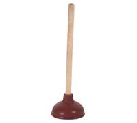 Sosoport Sturalavandini per Bagno Manico in Legno 35 Cm, Ventosa Potente in Gomma per WC e Scarichi, Sturalavandini per Uso Domestico Professionale, Strumento per Prevenire e Risolvere Intasamenti