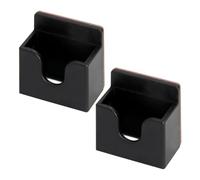 Sosoport Supporto Per Microfono Radiomobile Con Clip Adesiva, Morsetto Per Microfono Autoradio, Staffa Montaggio Cb Resistente Per Veicoli e Uffici, Set 2 Pezzi