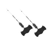 Sosoport Supporto per Spartiti Sassofono e Tromba 2 Pezzi Clip per Musica, Struttura in Abs e Acciaio Inossidabile, Leggero, Portatile e Rotazione a 360° per Musicisti