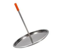 Sosoport Supporto Pollo Barbecue in Acciaio con Piatto per Cottura Outdoor Graticola Resistente e Facile da Pulire per Campeggio e Picnic Colore Casuale Colore Casuale