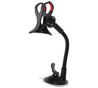 Sosoport Supporto Telefono per Chitarra Ventosa Rotante in Plastica Nera | Guitar Phone Holder, Sostegno per Cellulare, Morsetto per Supporto Telefono per Chitarra, per Musicisti