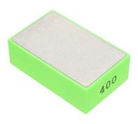 Sosoport Tampone Lucidante Diamantato Manuale 95Mmx58Mm Finitura 400 per Vetro Cemento e Piastrelle - Disco Abrasivo per Levigatura Marmo Granito e Ceramica