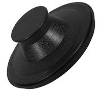 Sosoport Tappo per Lavello Cucina in Gomma Nera Compatibile Smaltimento Rifiuti Coperchio Adatto a Lavelli da Cucina e Lavandini Sala da Pranzo