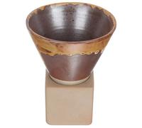 Sosoport Tazza da Caffè Giapponese in Ceramica 200ml, Cono Delicato | Infusione Manuale, Facile da Pulire, Riduce la Dispersione di Calore, Stile Elegante alla Moda