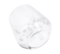 Sosoport Tazza in Vetro Cambia Colore Design Fiore di Ciliegio Uso Domestico per Bevande Calde e Fredde Tazza Adorabile e Creativa per Acqua e Tè