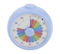 Sosoport Timer in Plastica per Insegnanti Visivo da 60 Minuti Silenzioso Timer Rotondo Facile da Usare Gestione in Classe per Casa e Cucina