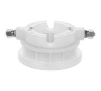 Sosoport Valvola Aria Rotante per Smontagomme Controllo Pressione, Accoppiatore Resistente Bianco, Strumento per Riparazione Pneumatici Auto e Kit Cambio Gomme per Officina e Uso Domestico